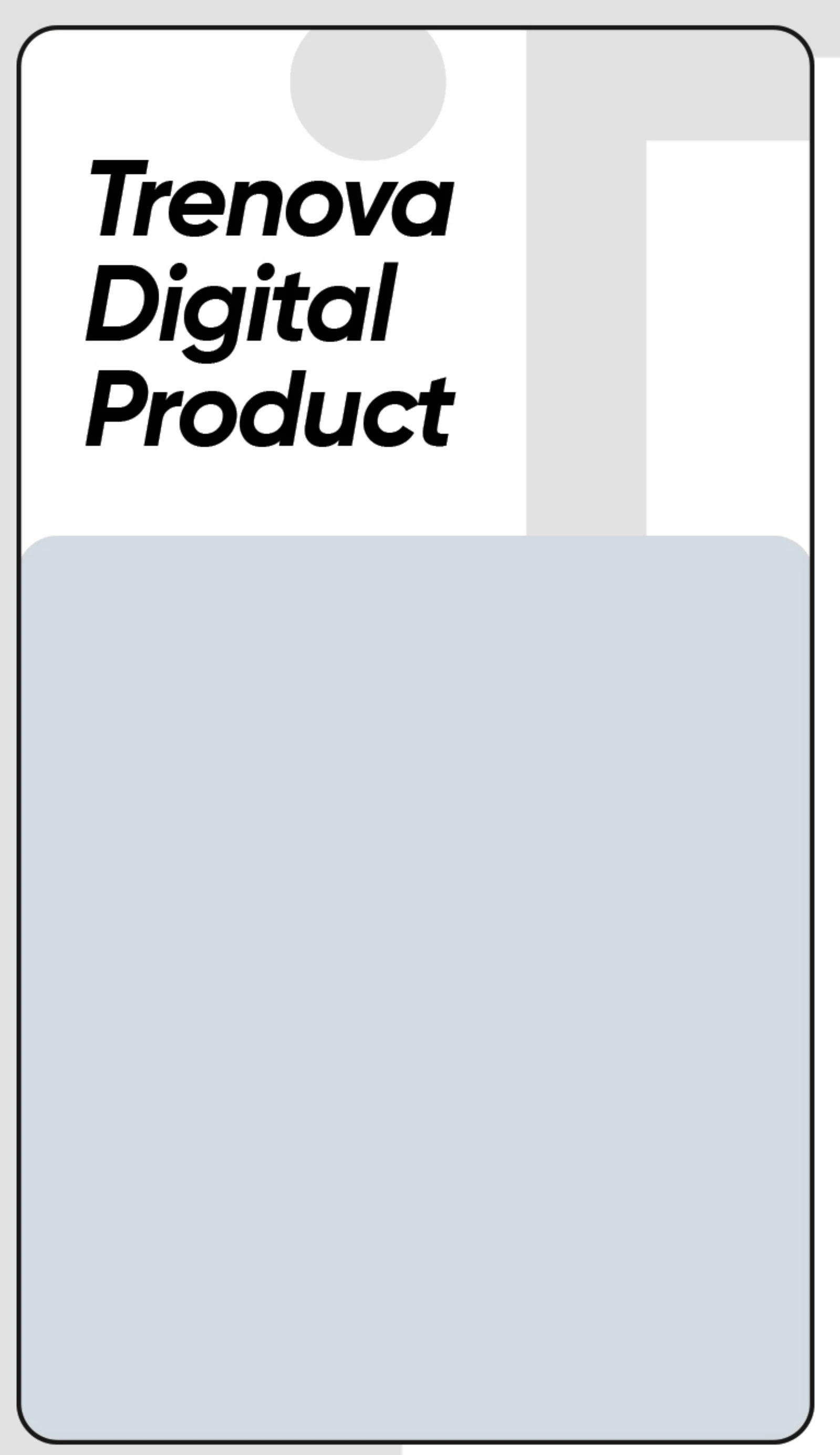 Trenova Digital Product layout